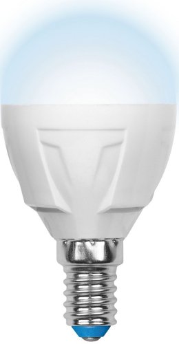 Лампа светодиодная Яркая G-45 Шар Е14 220В 7Вт 600Лм 4000К 45х82мм картинка 